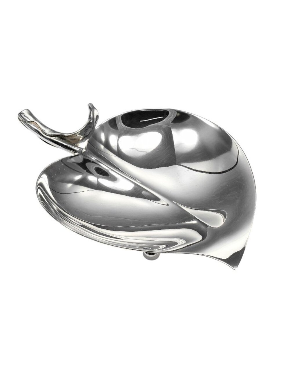 Tiffany & Co Leaf Tray Vintage 925 Sterling Silver Case